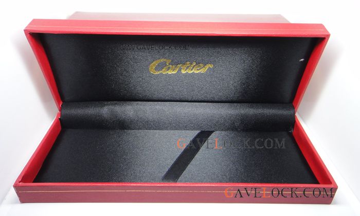 cartier pen in red box