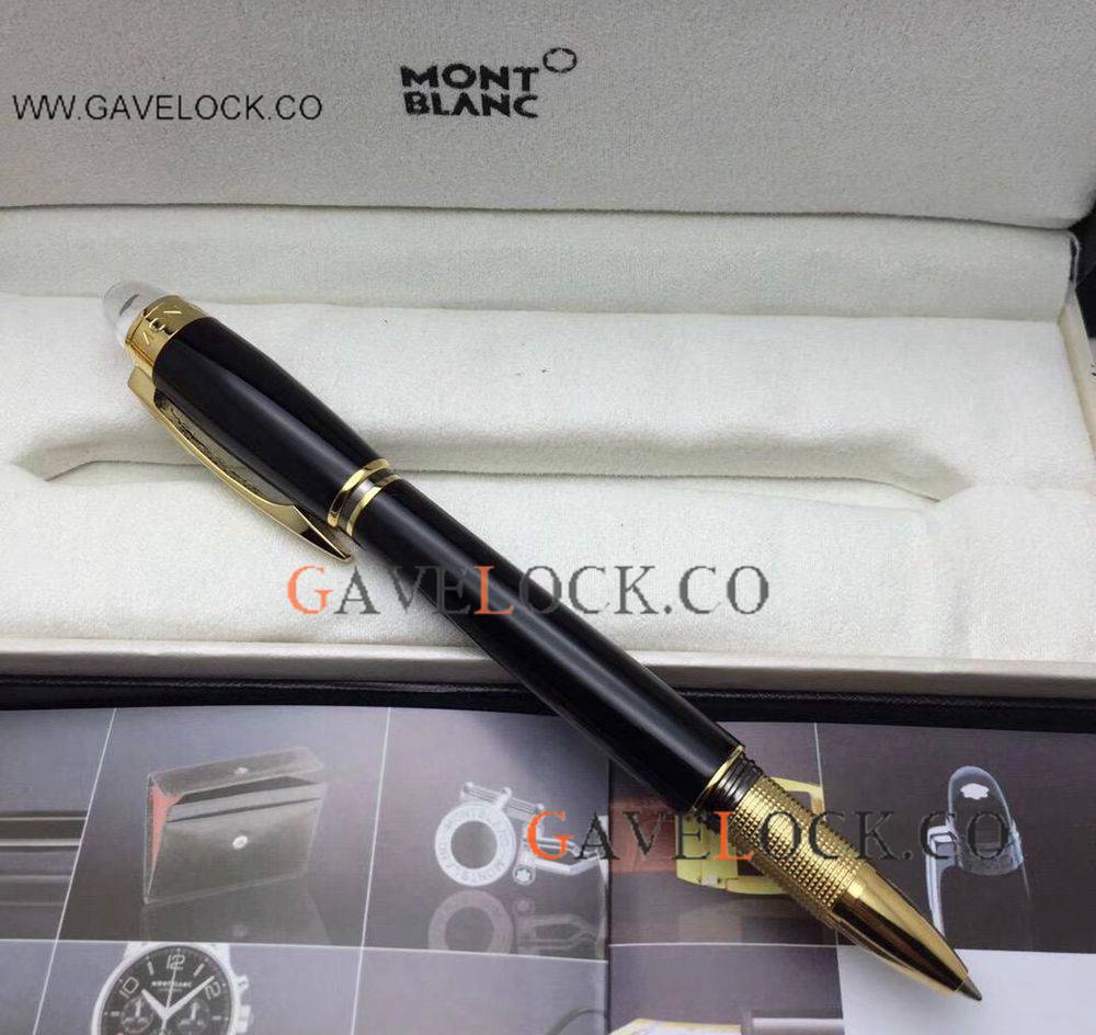 montblanc starwalker midnight black fineliner pen